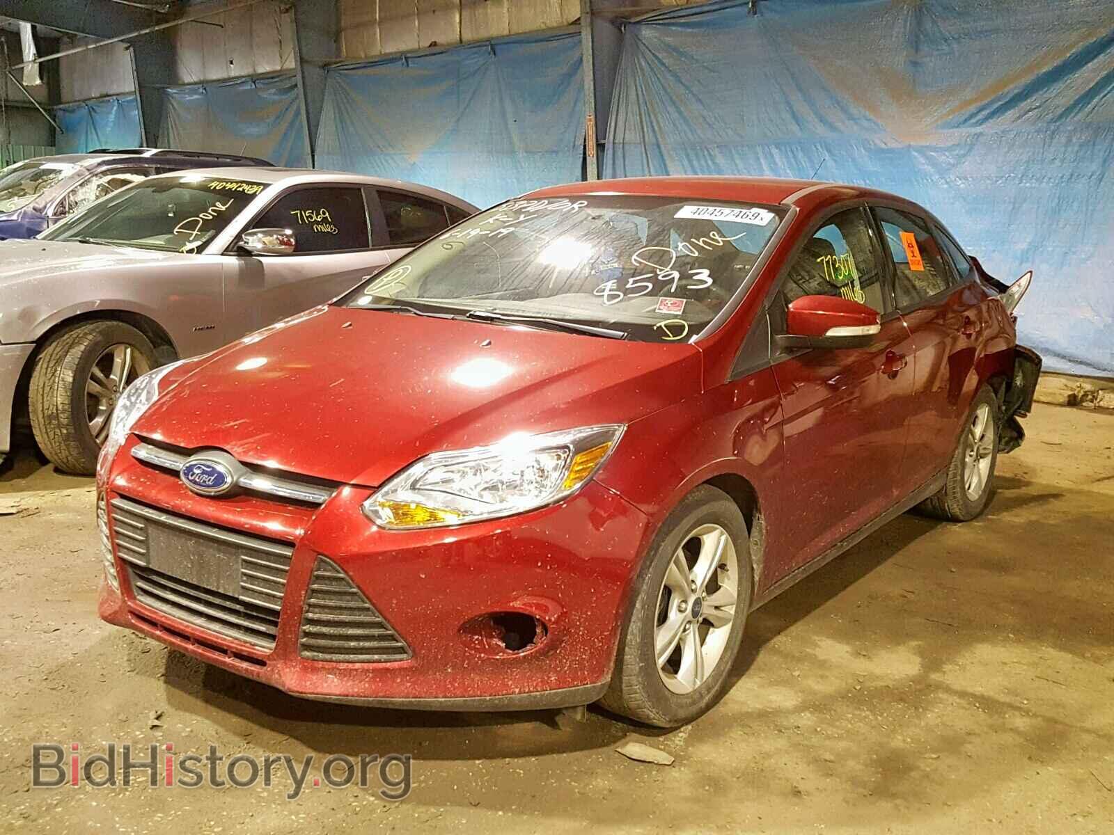 2014 FORD FOCUS SE - VIN: 1FADP3F21EL438593 - Фото 2