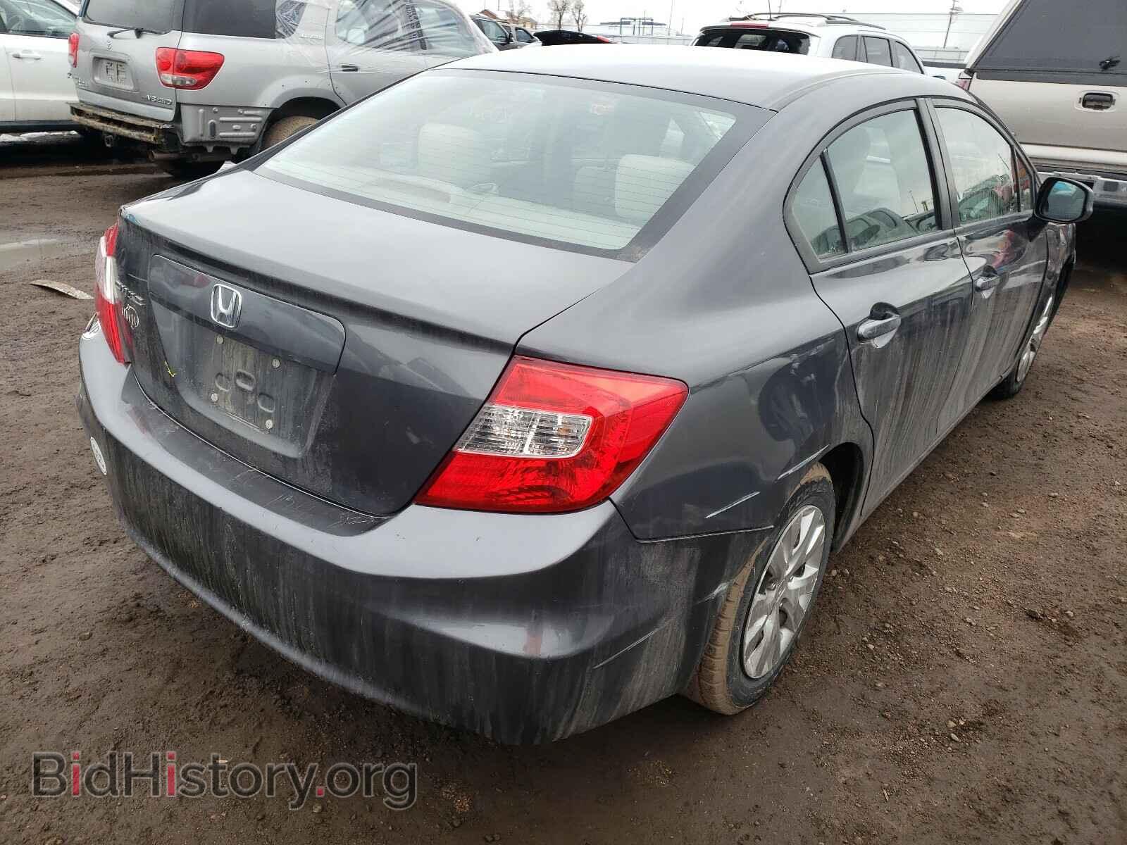 2012 HONDA CIVIC - VIN: 2HGFB2F59CH595452 - Фото 4