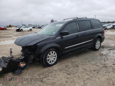 2016 Chrysler MINIVAN Town & COU, black — VIN 2C4RC1BG5GR165752, Copart