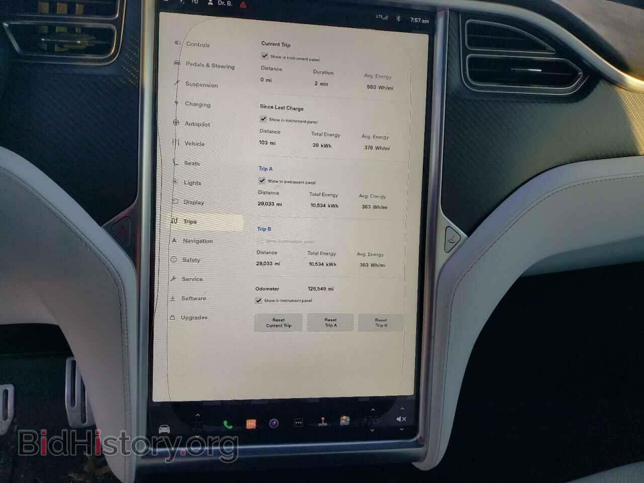 2016 TESLA MODEL X - VIN: 5YJXCAE45GFS00794 - Photo 9