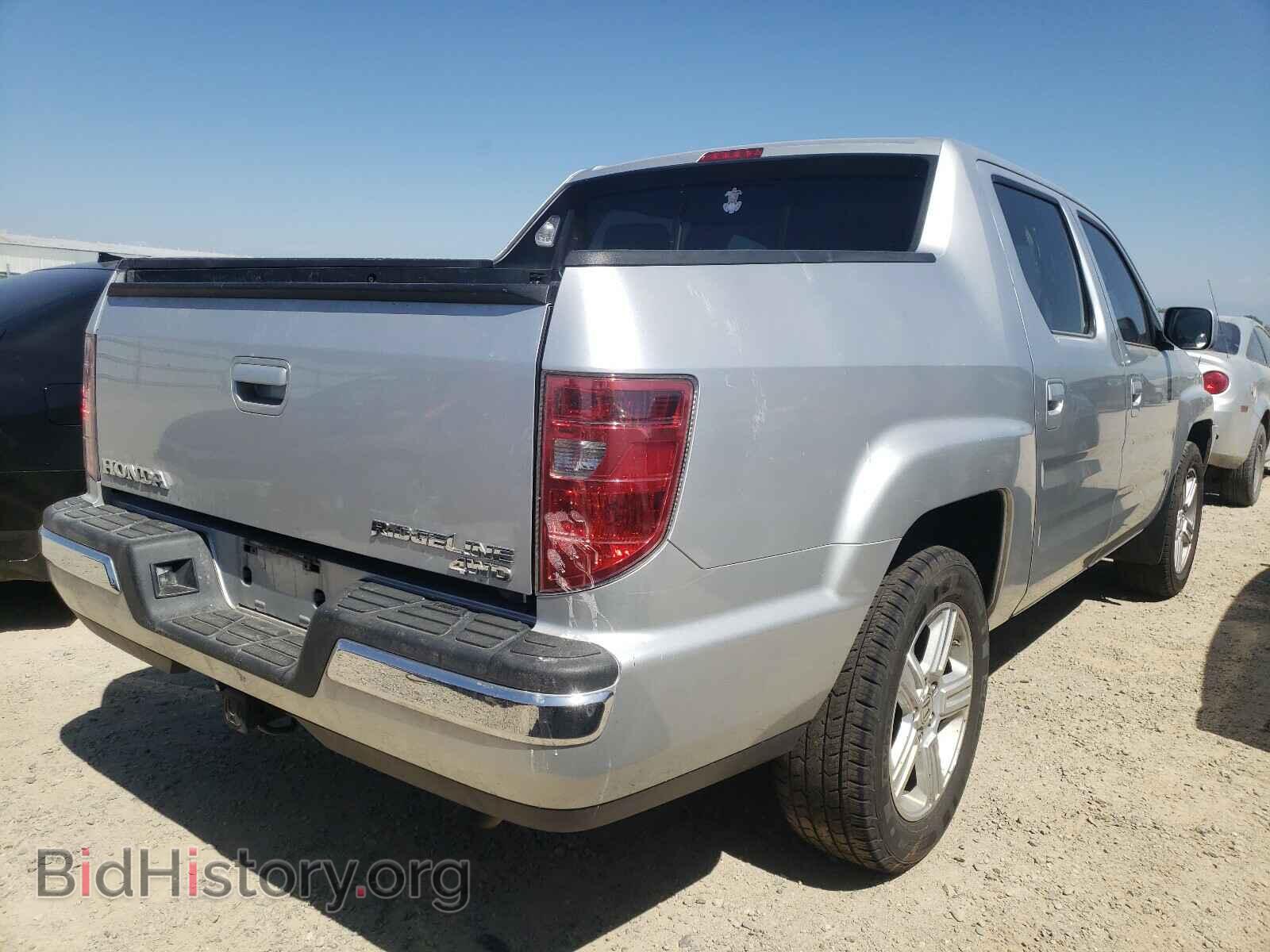 2009 HONDA RIDGELINE - VIN: 5FPYK16599B107012 - Фото 4