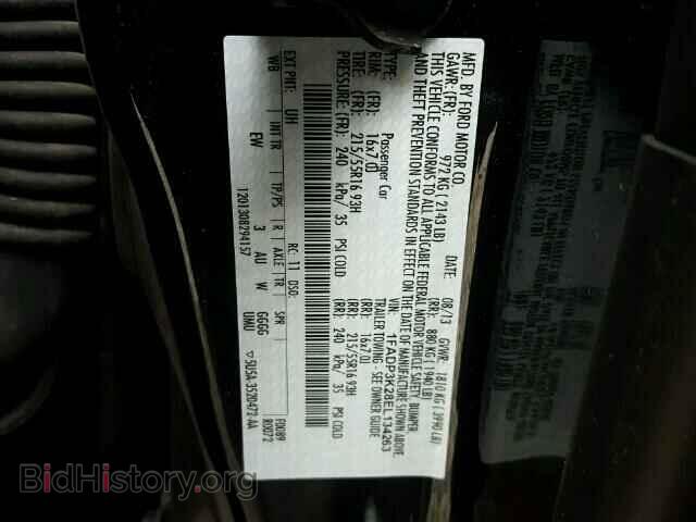 2014 FORD FOCUS - VIN: 1FADP3K28EL134263 - Photo 10