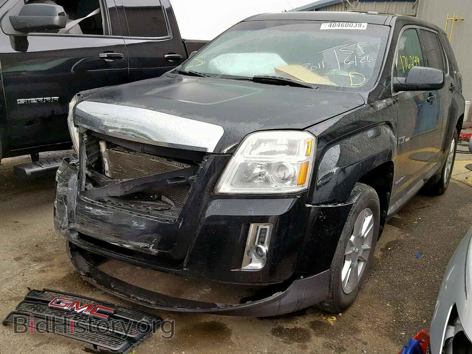 2011 GMC TERRAIN SL - VIN: 2CTALMEC9B6372831 - Фото 2