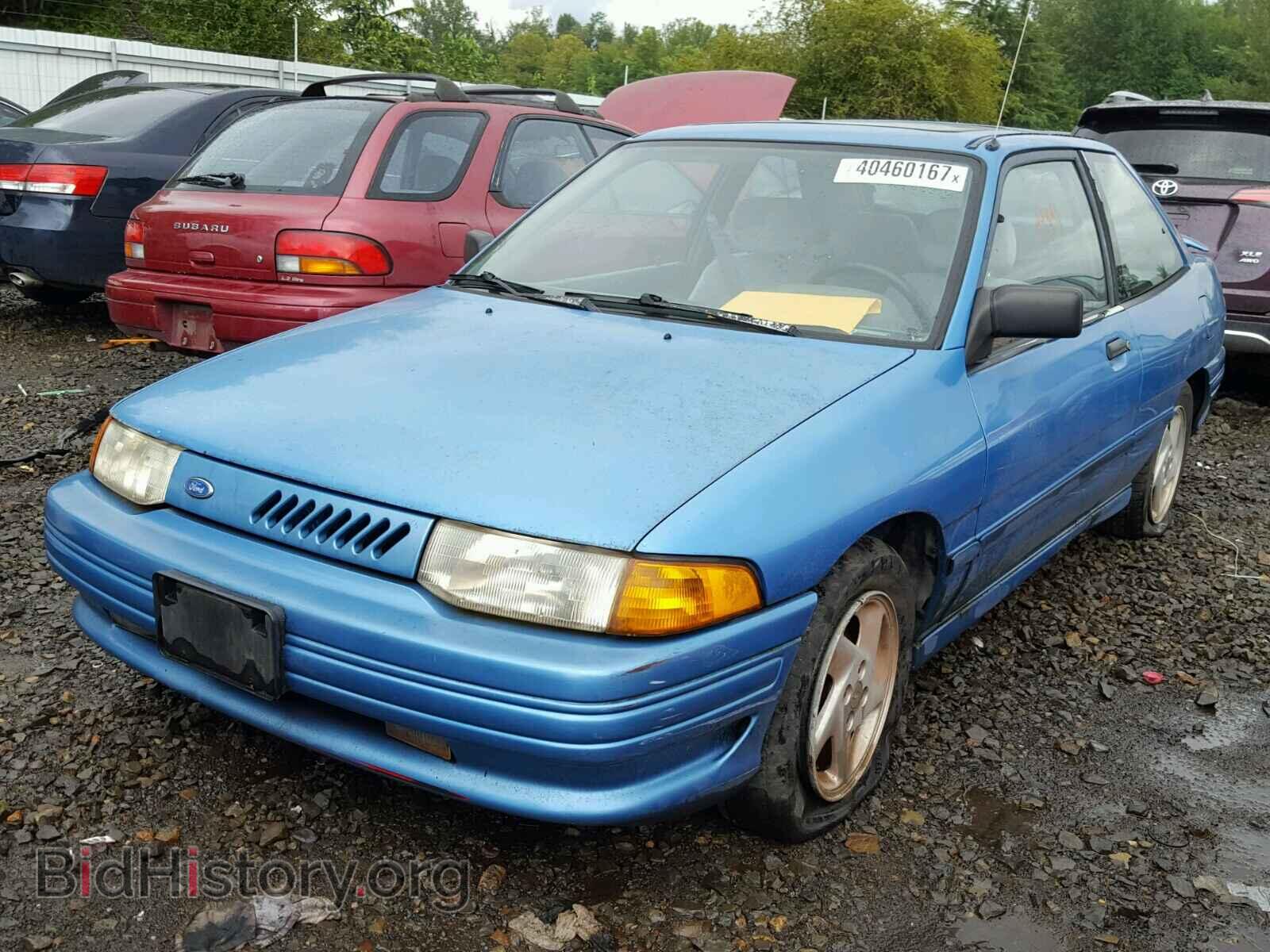1993 FORD ESCORT - VIN: 1FAPP1280PW373636 - Фото 2