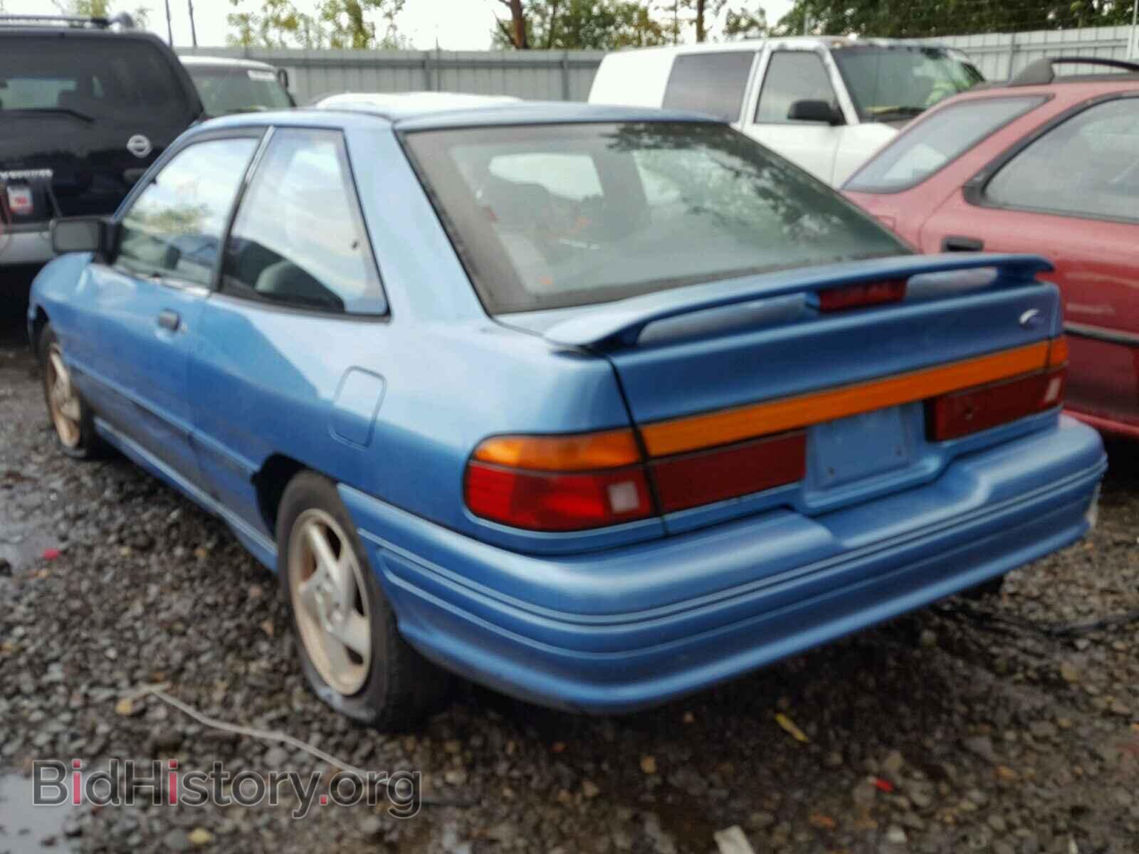 1993 FORD ESCORT - VIN: 1FAPP1280PW373636 - Фото 3