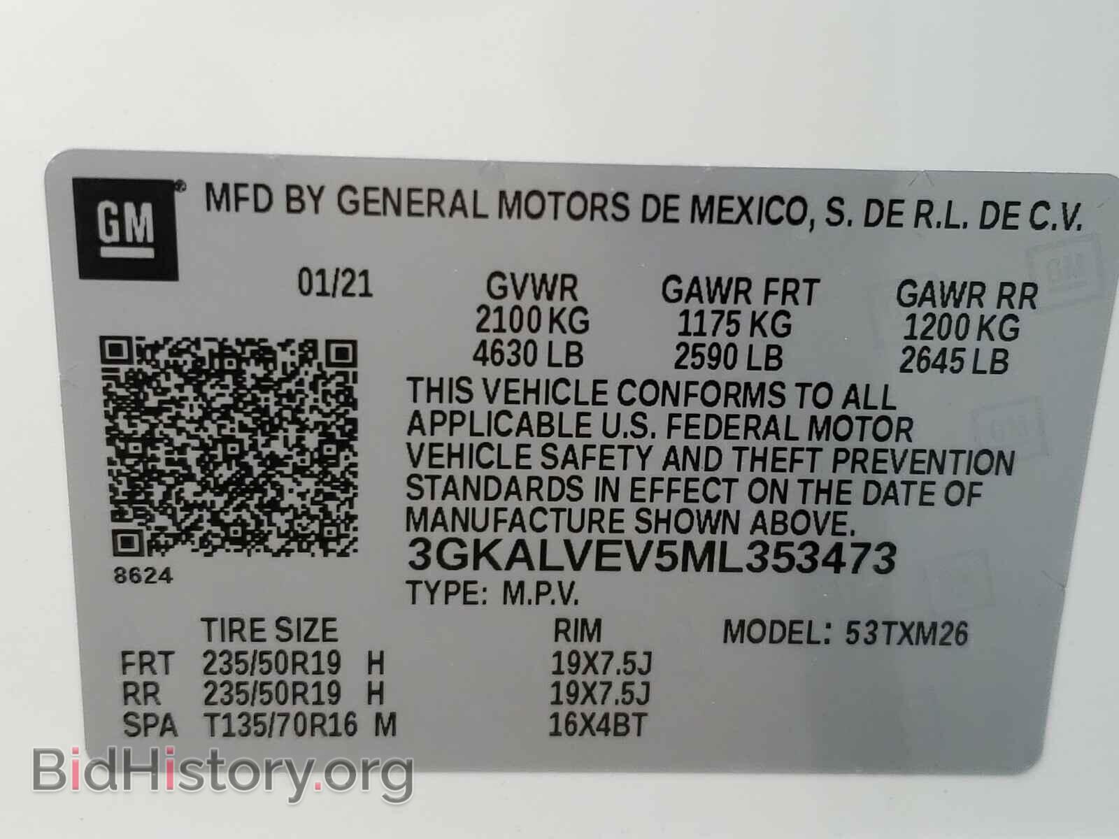 2021 GMC TERRAIN - VIN: 3GKALVEV5ML353473 - Photo 10