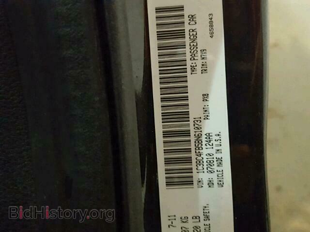 2011 CHRYSLER 200 - VIN: 1C3BC4FB5BN610731 - Фото 10