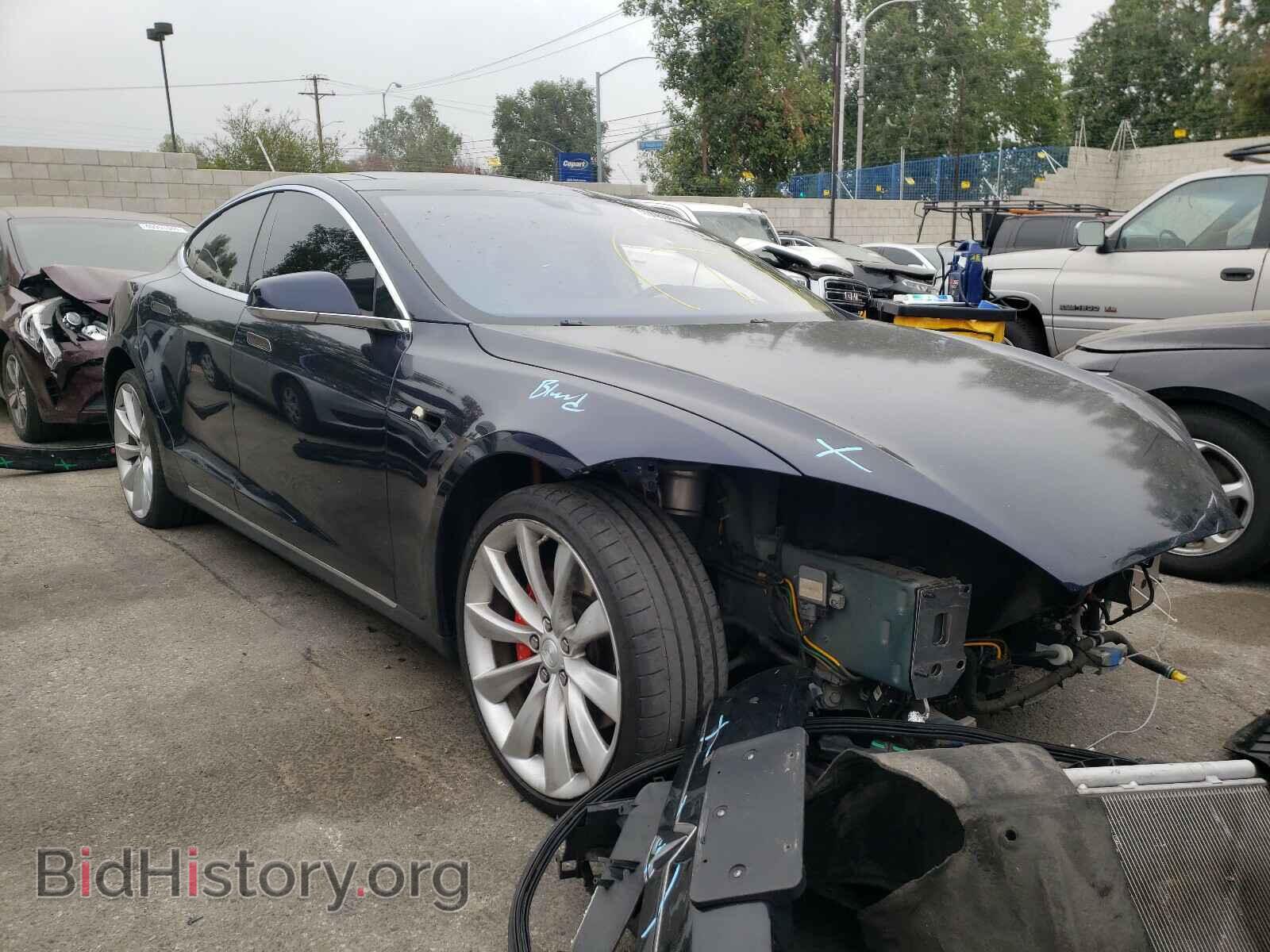 Photo 5YJSA1H27EFP66155 - TESLA MODEL S 2014