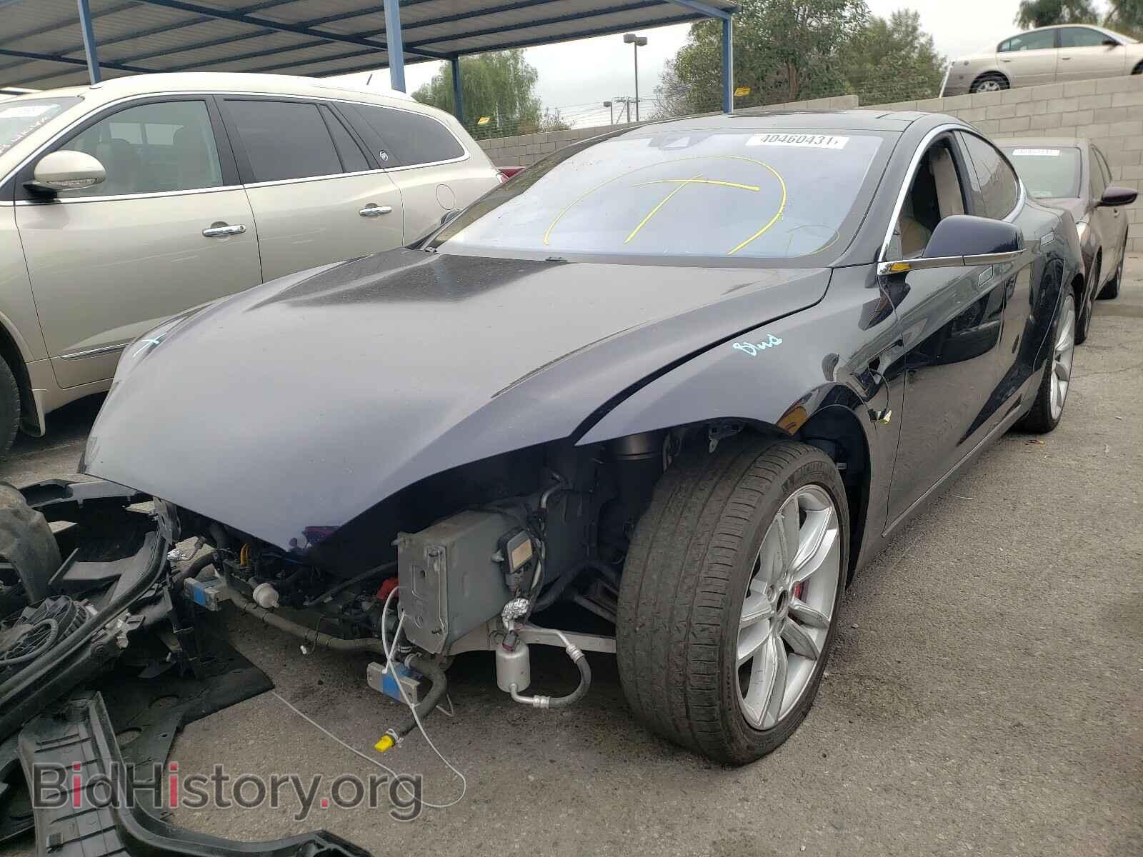 2014 TESLA MODEL S - VIN: 5YJSA1H27EFP66155 - Photo 2