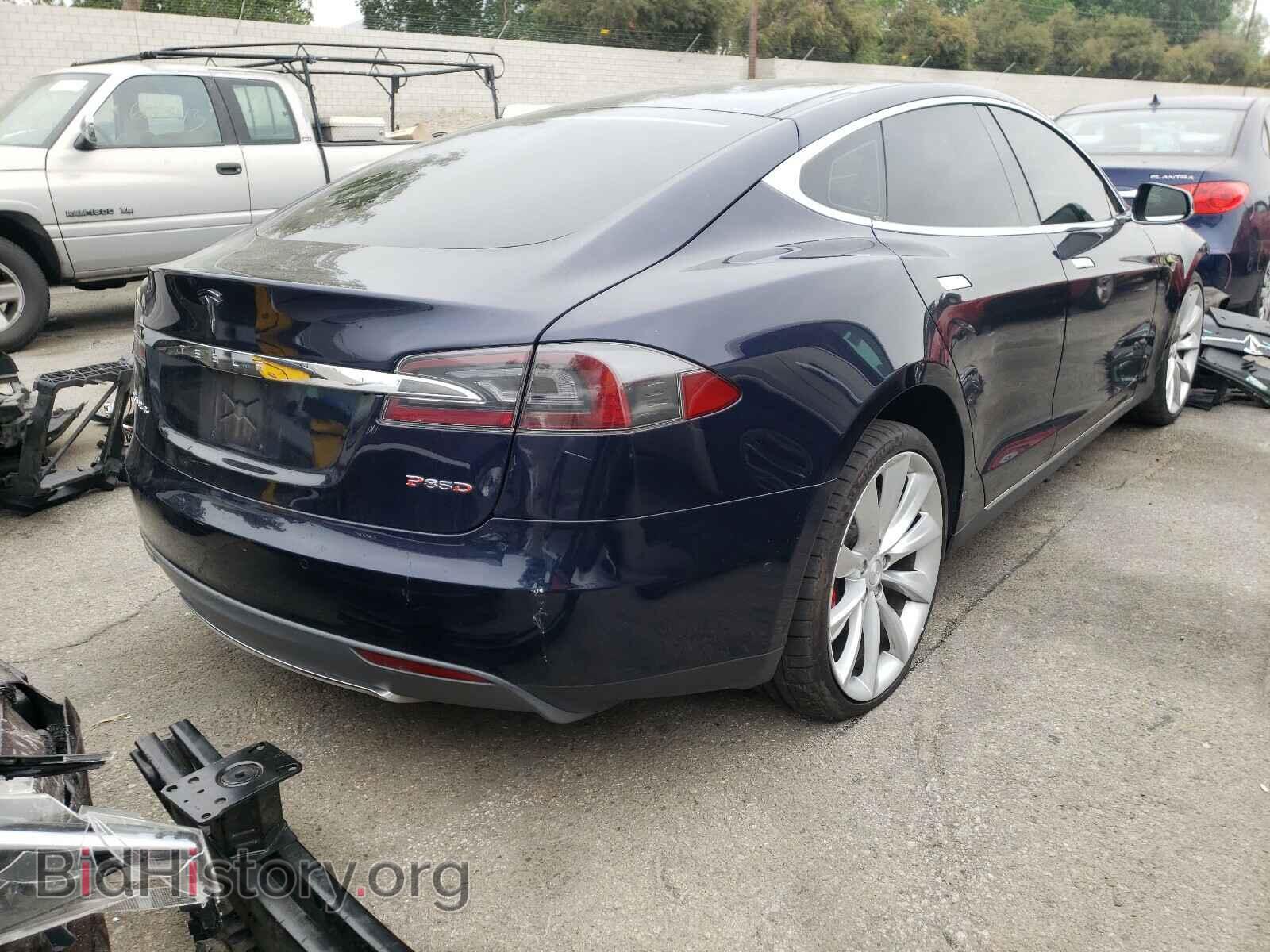 2014 TESLA MODEL S - VIN: 5YJSA1H27EFP66155 - Photo 4