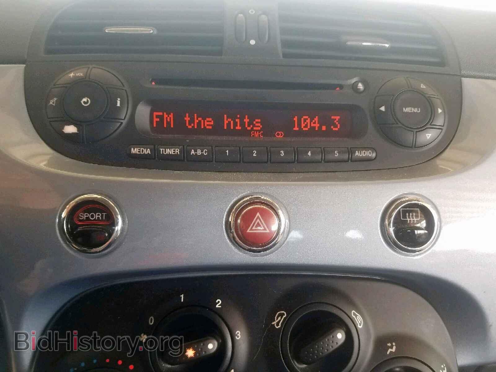 2014 FIAT 500 - VIN: 3C3CFFAR8ET173680 - Фото 9