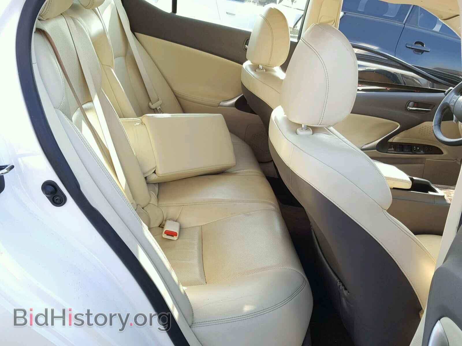 2010 LEXUS IS250 - VIN: JTHBF5C28A2096384 - Фото 6