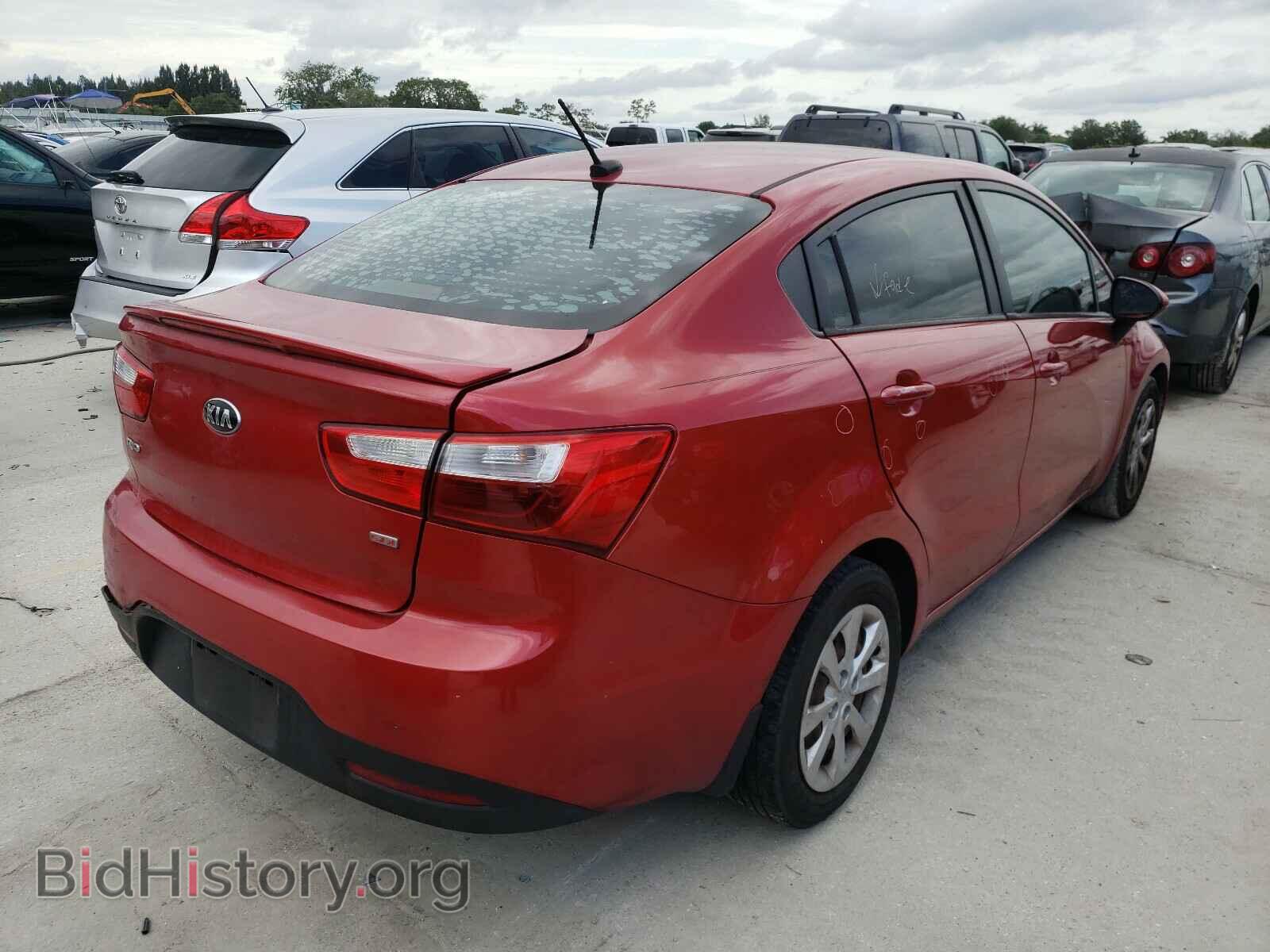 2015 KIA RIO - VIN: KNADM4A30F6467928 - Фото 4