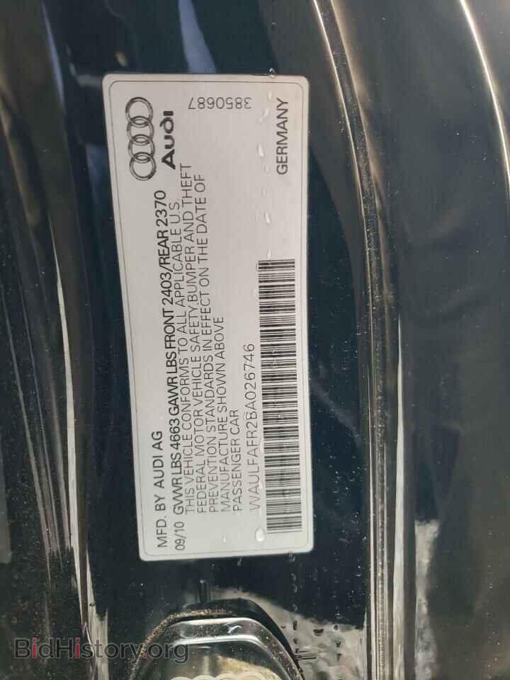 2011 AUDI A5 - VIN: WAULFAFR2BA026746 - Photo 12