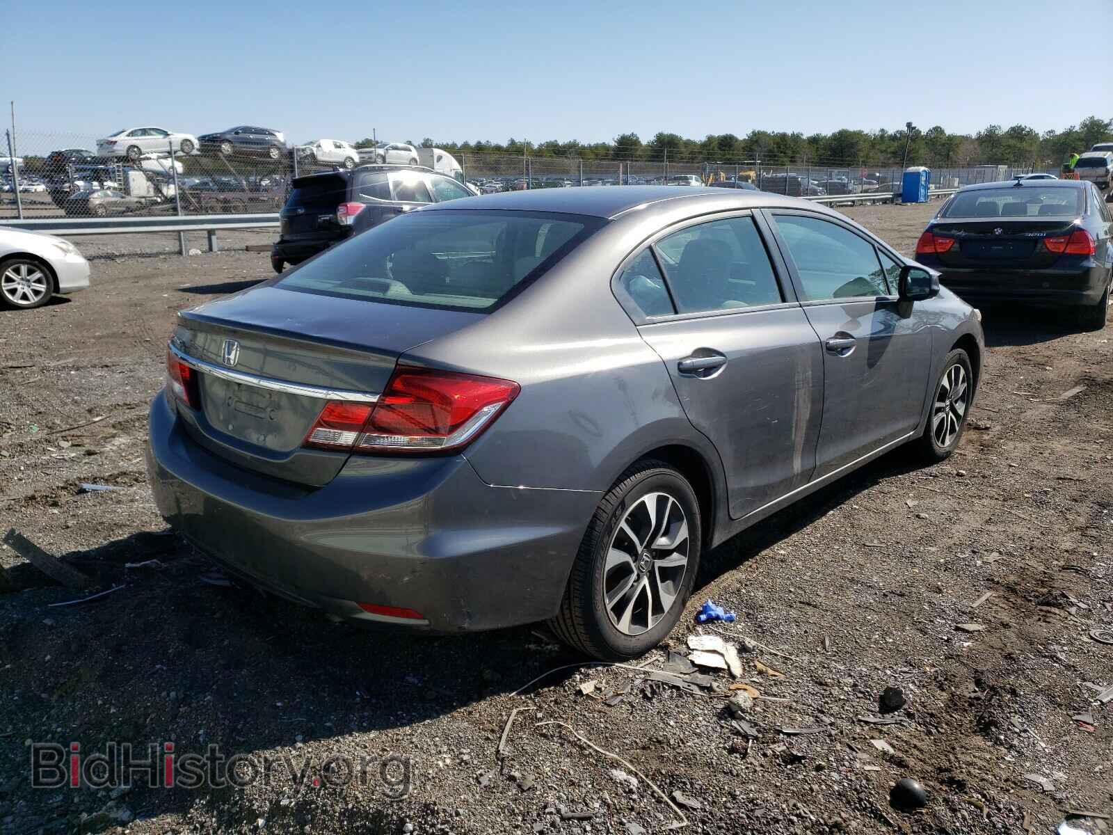 2013 HONDA CIVIC - VIN: 2HGFB2F89DH504272 - Фото 4