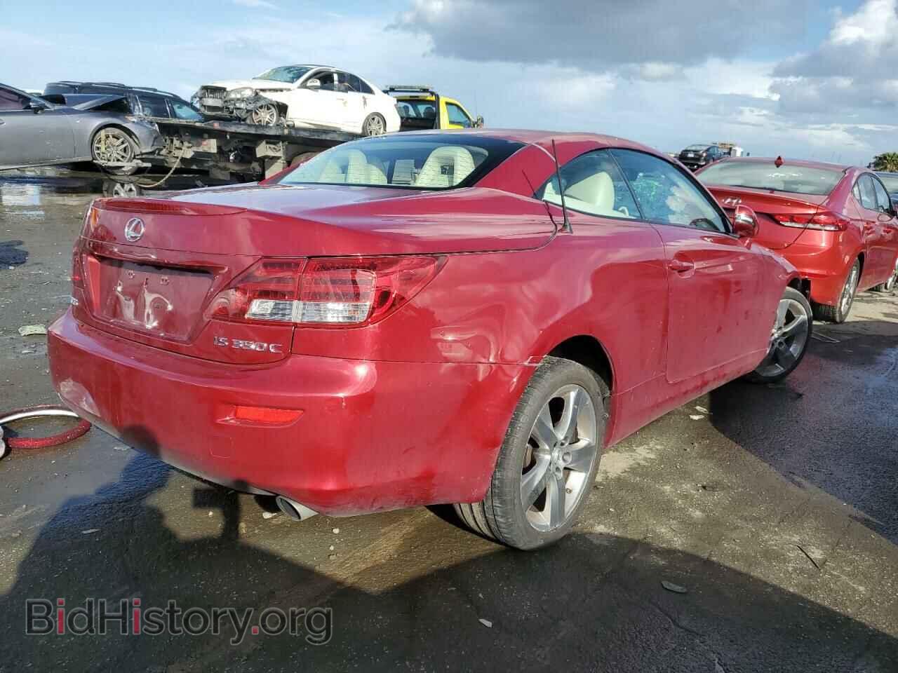 2010 LEXUS IS - VIN: JTHFE2C27A2502285 - Фото 3