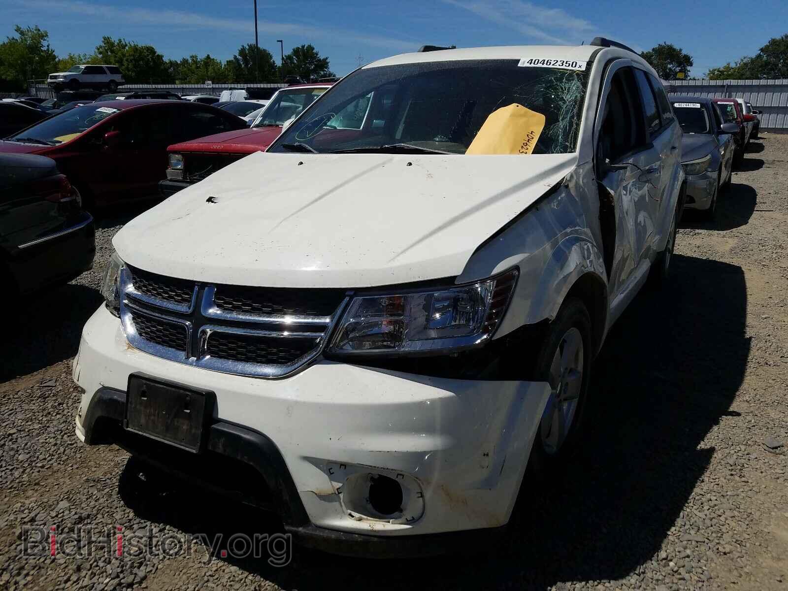 2012 DODGE JOURNEY - VIN: 3C4PDCBG6CT144075 - Фото 2