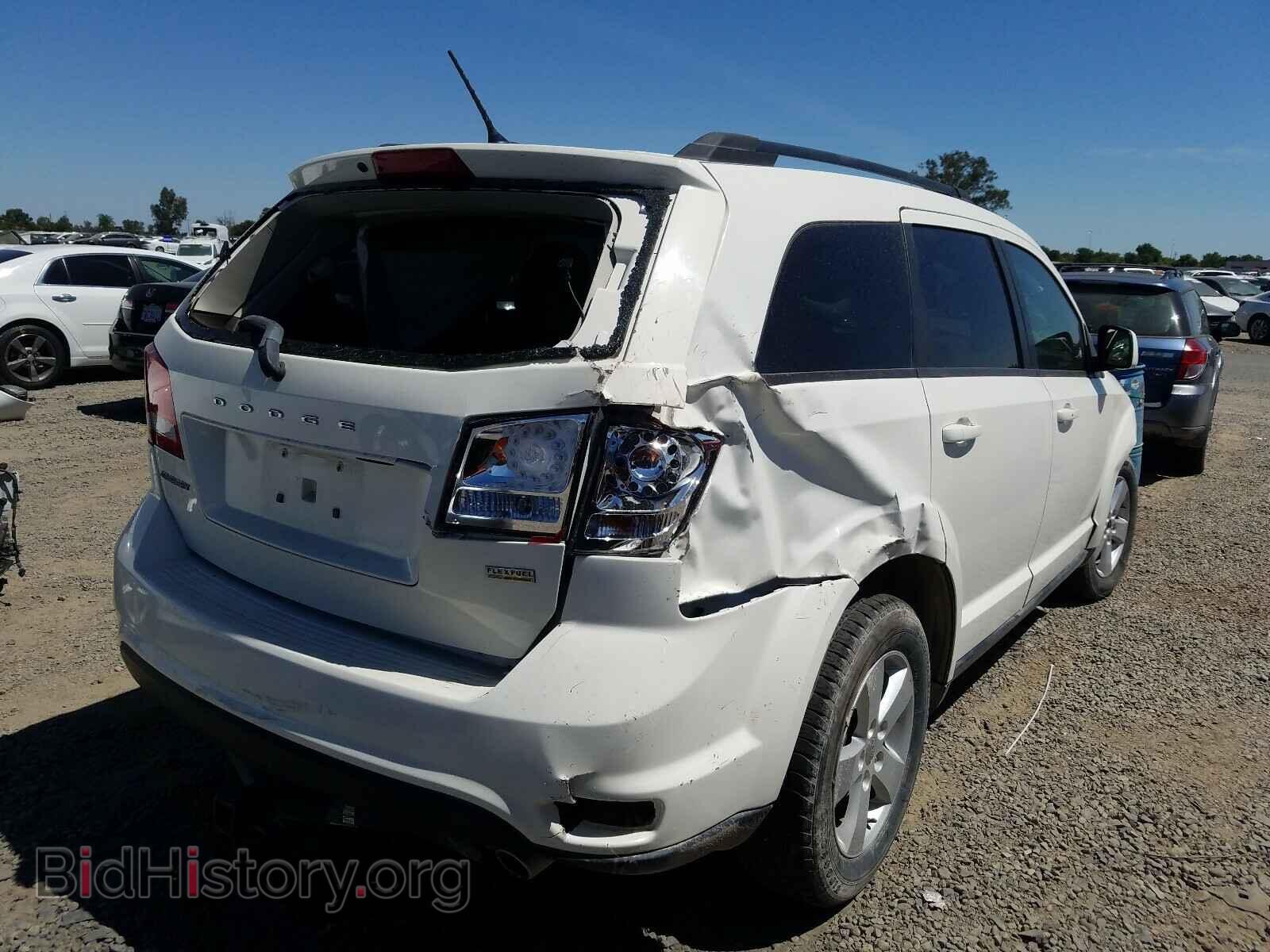 2012 DODGE JOURNEY - VIN: 3C4PDCBG6CT144075 - Фото 4