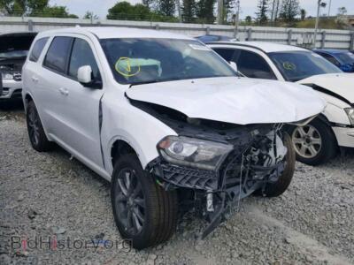 2018 Dodge DURANGO GT, белый — VIN 1C4RDHDG3JC323461, Copart
