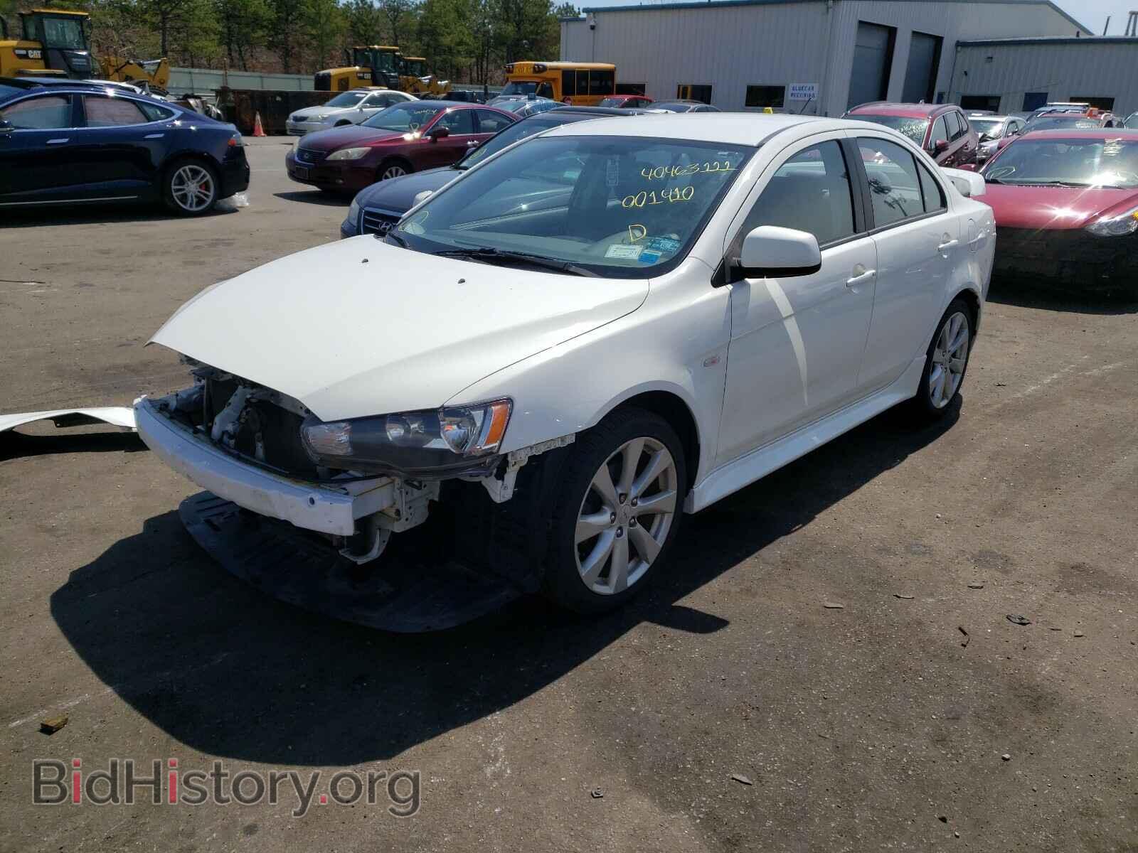 2014 MITSUBISHI LANCER - VIN: JA32U8FW3EU001410 - Фото 2