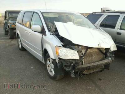 2011 Dodge CARAVAN Grand Cara, серебристый — VIN 2D4RN3DGXBR626734, Copart