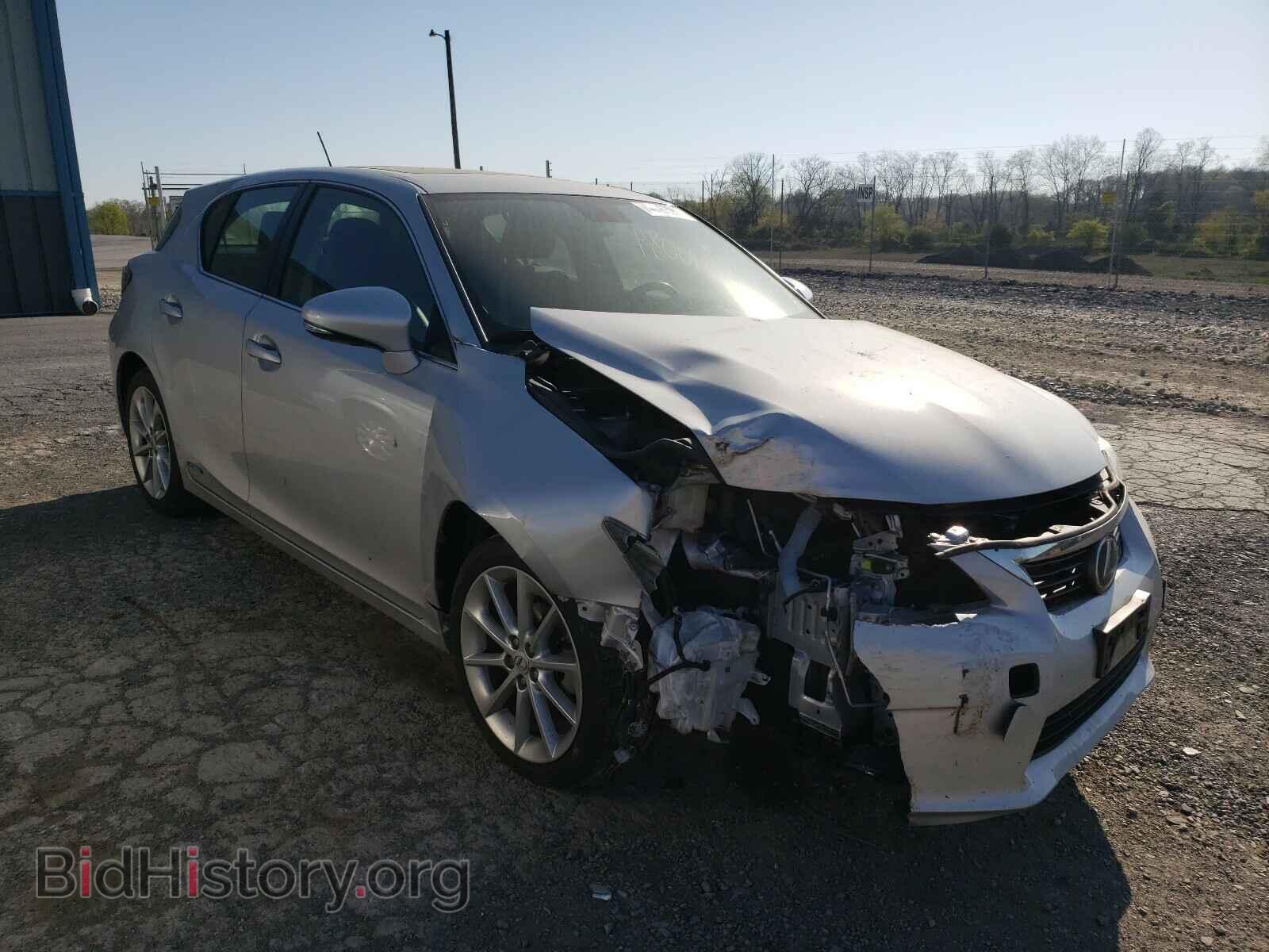 Фотография JTHKD5BH9C2105169 - LEXUS CT 200 2012