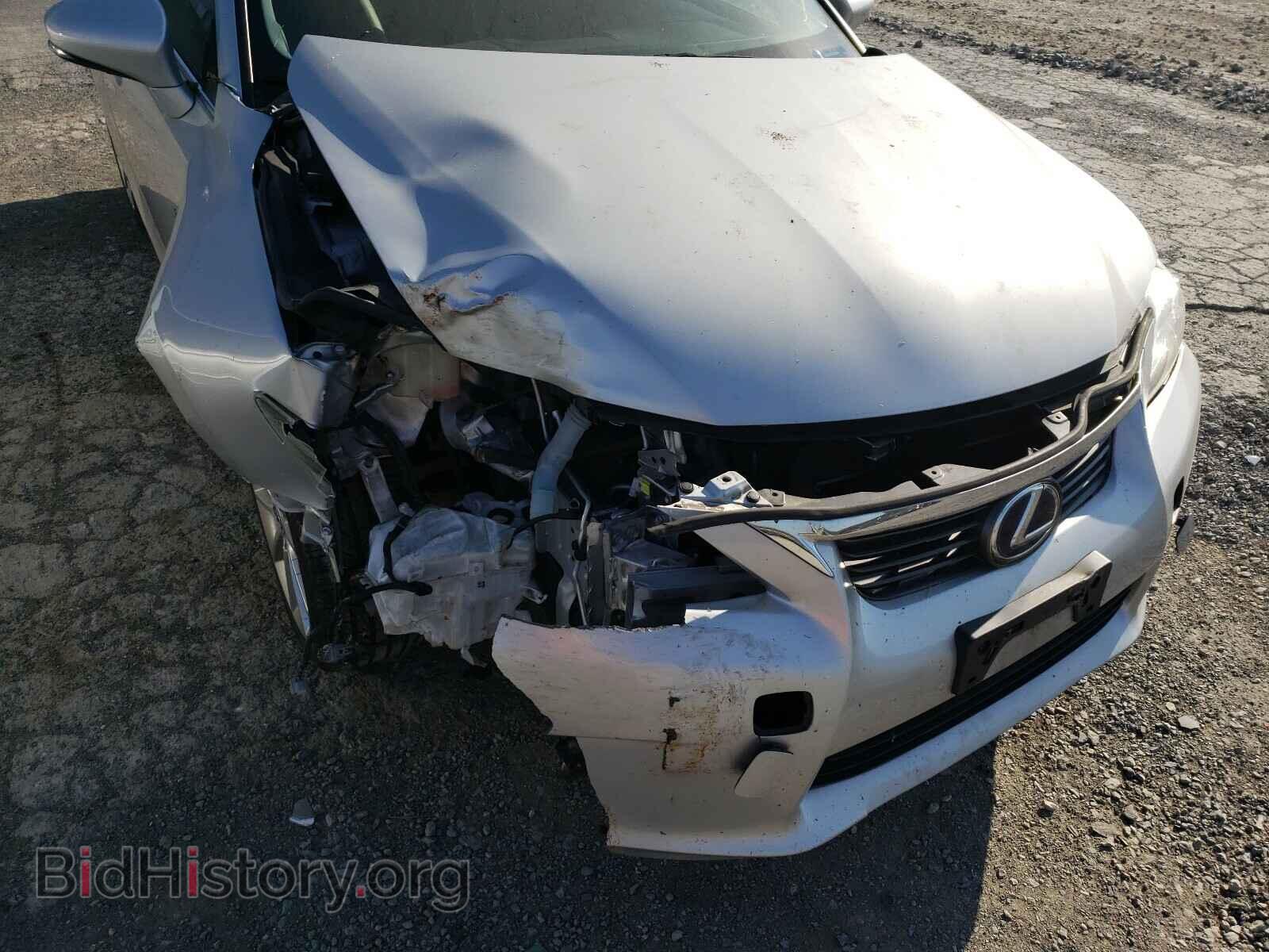 2012 LEXUS CT 200 - VIN: JTHKD5BH9C2105169 - Фото 9