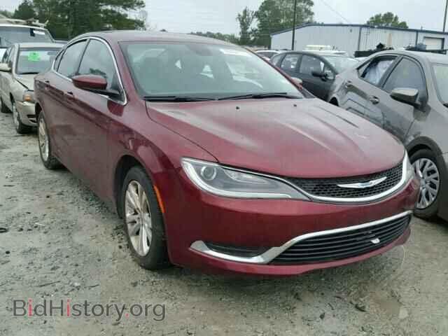 Фотография 1C3CCCAB5FN616332 - CHRYSLER 200 2015