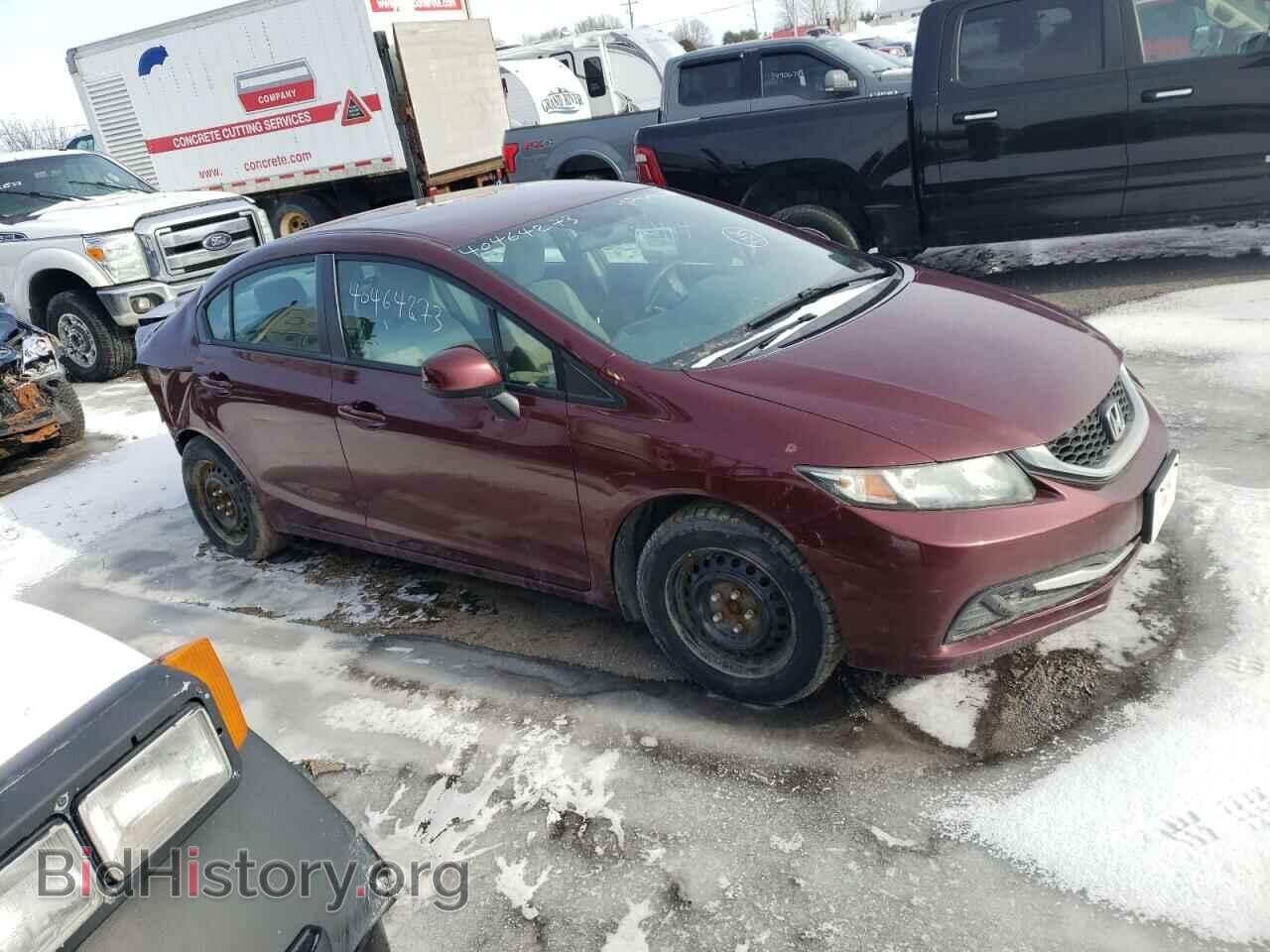 2013 HONDA CIVIC - VIN: 2HGFB2E47DH010524 - Фото 4