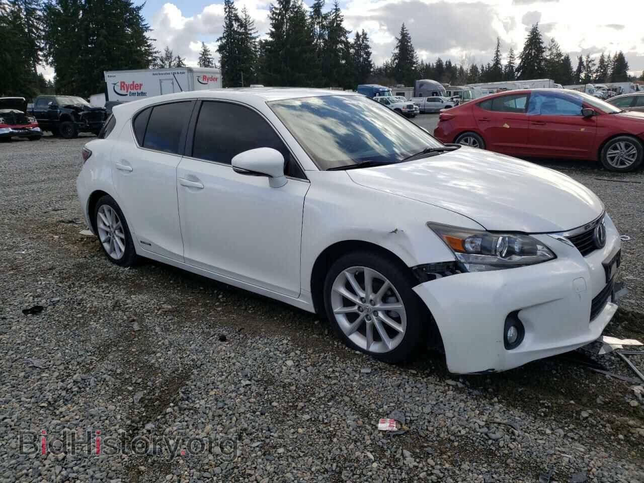 2012 LEXUS CT 200 - VIN: JTHKD5BH6C2053158 - Фото 4