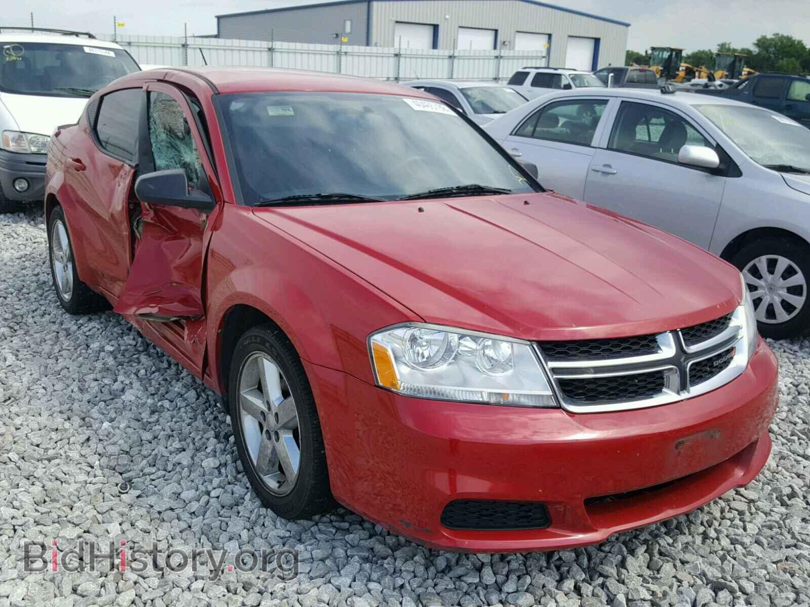 Photo 1C3CDZAB8DN688185 - DODGE AVENGER 2013