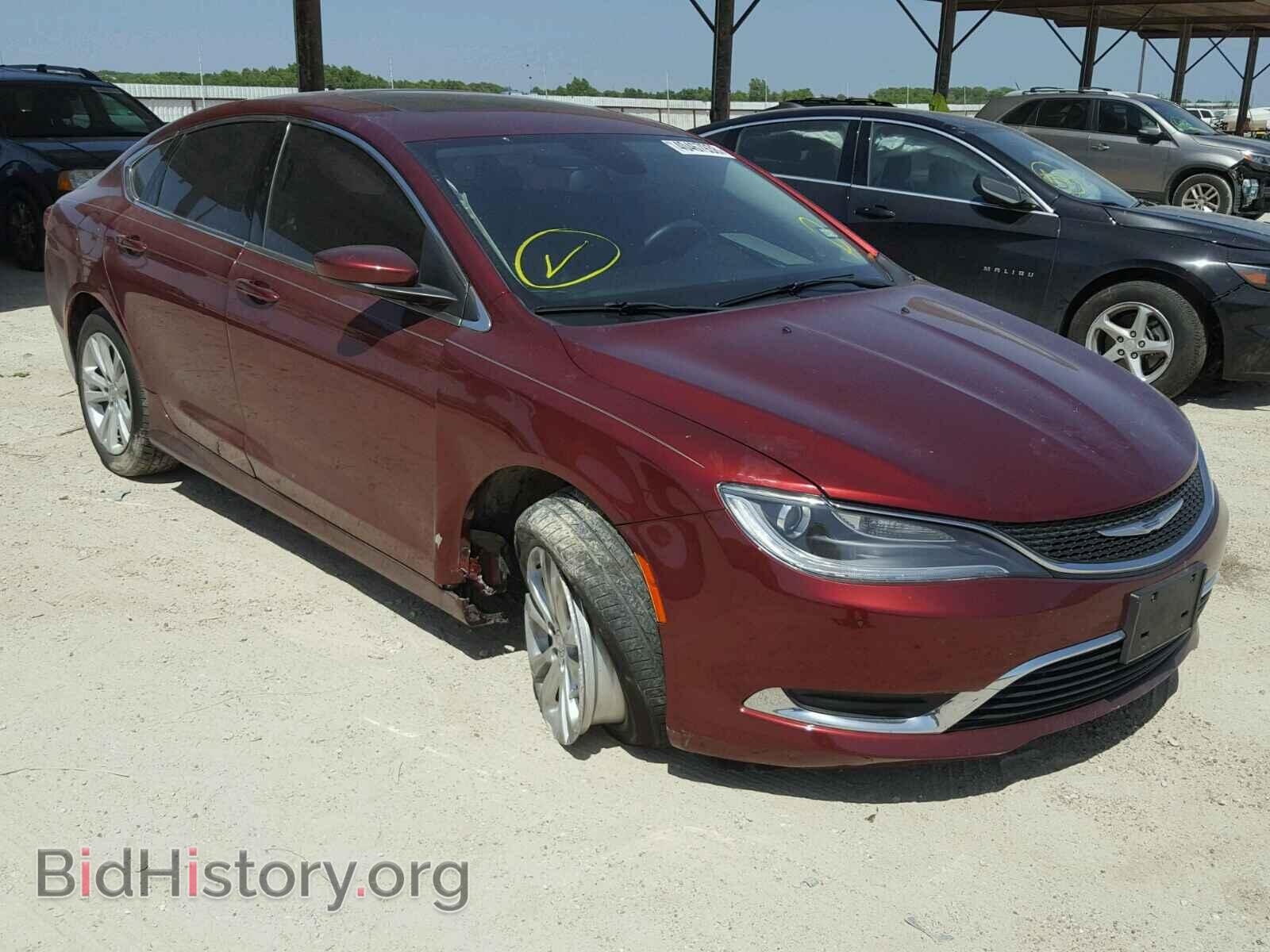 Photo 1C3CCCAB6FN641076 - CHRYSLER 200 2015