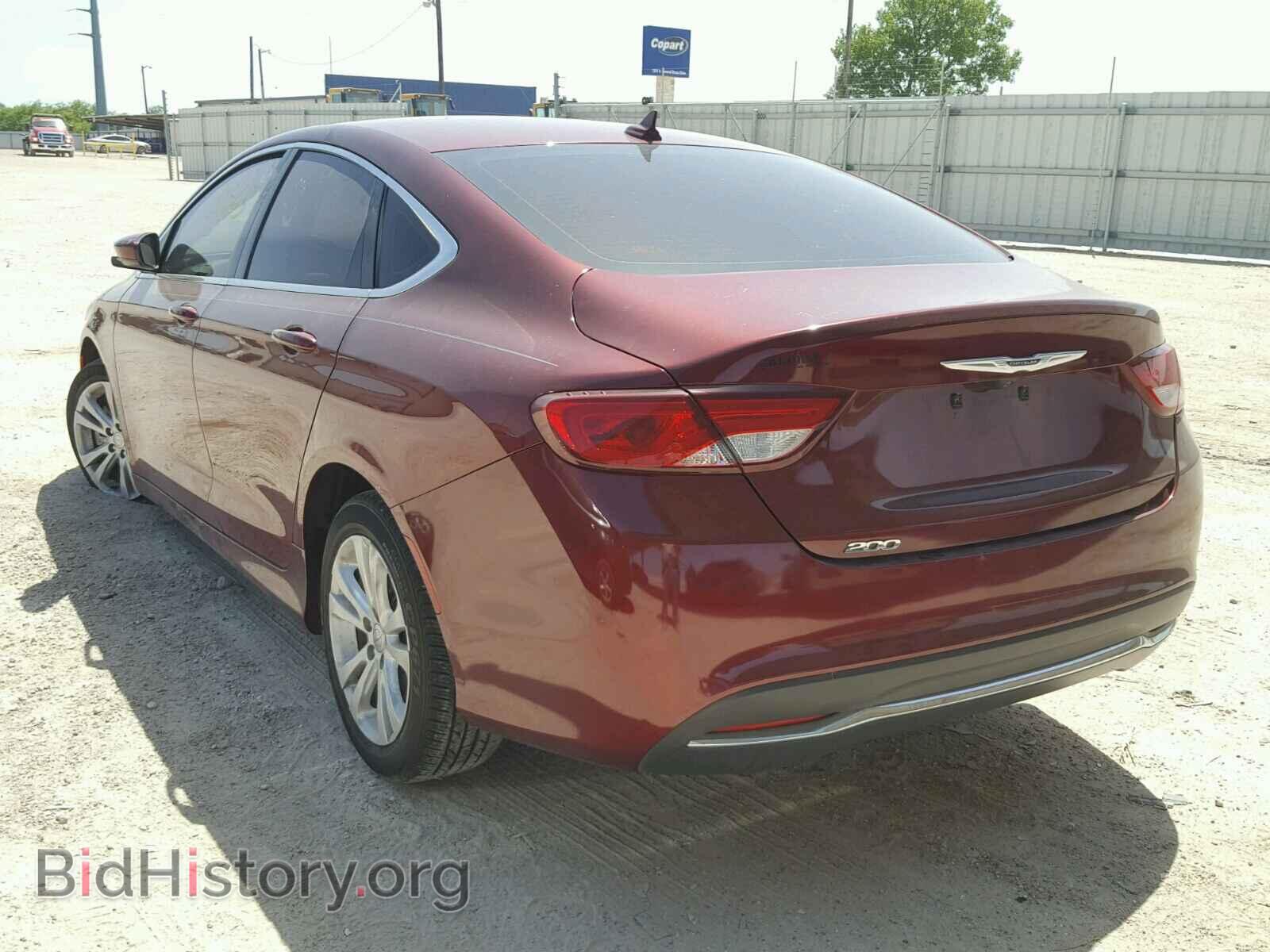 2015 CHRYSLER 200 - VIN: 1C3CCCAB6FN641076 - Фото 3