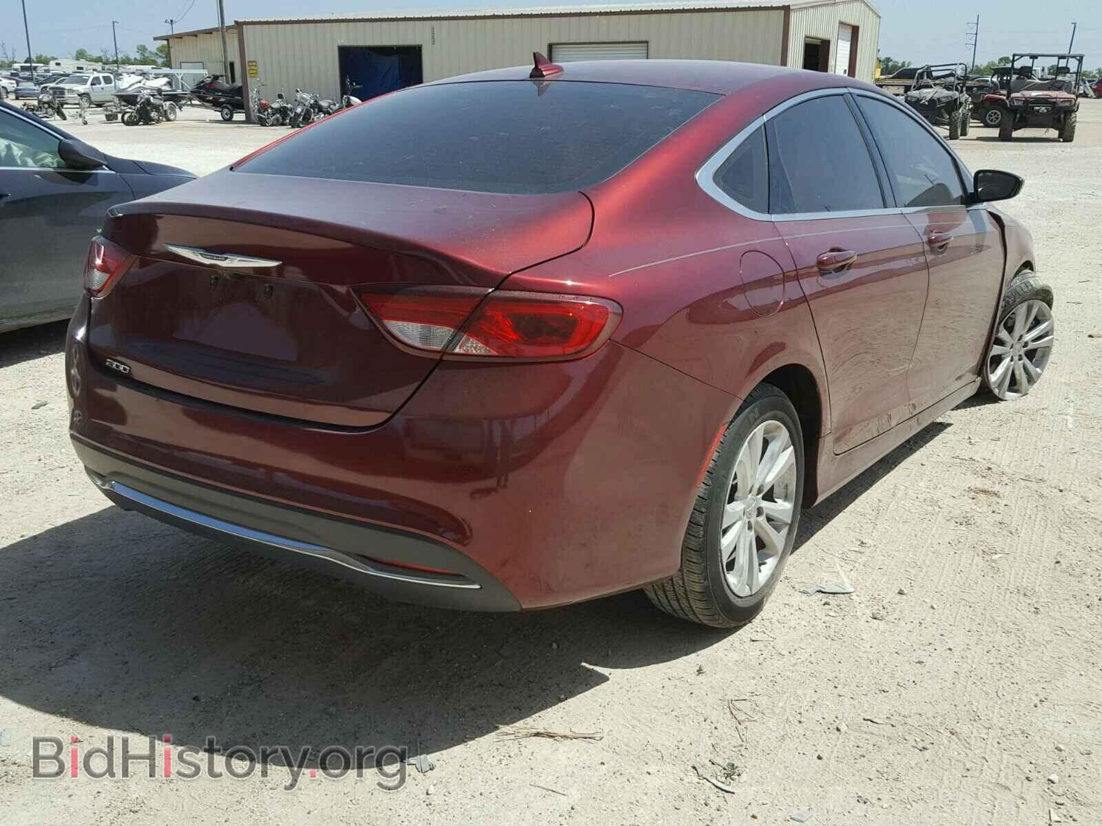 2015 CHRYSLER 200 - VIN: 1C3CCCAB6FN641076 - Фото 4
