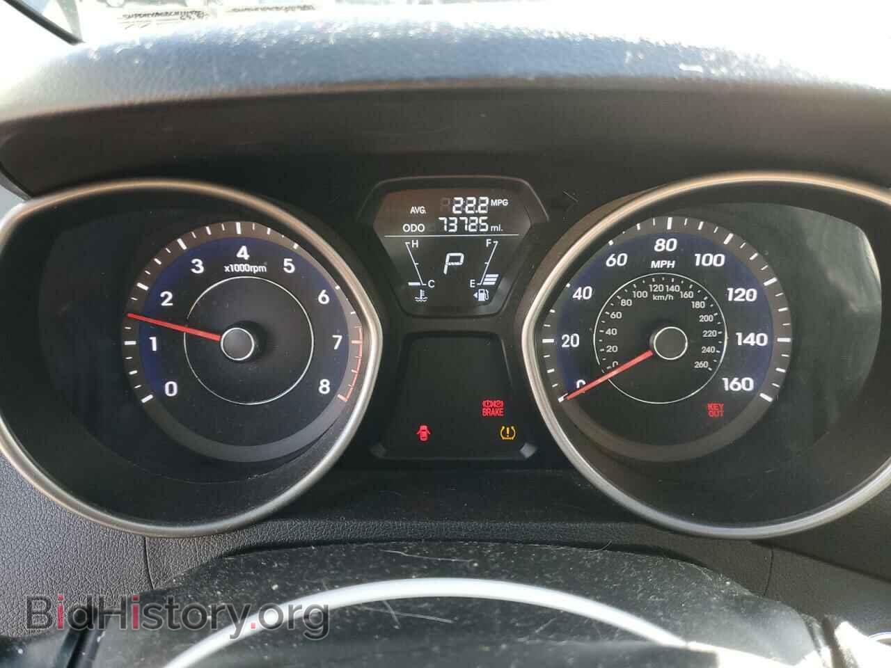 2012 HYUNDAI ELANTRA - VIN: 5NPDH4AE8CH111480 - Фото 9