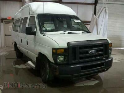 2014 Ford ECONOLINE, white — VIN 1FTSS3EL3EDA71832, Copart