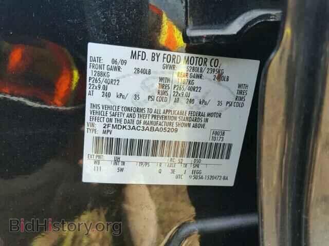 2010 FORD EDGE - VIN: 2FMDK3AC3ABA05209 - Фото 10