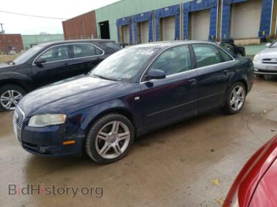 2006 Audi A4 A4 2.0T QU, blue — VIN WAUDF78E46A043037, Copart