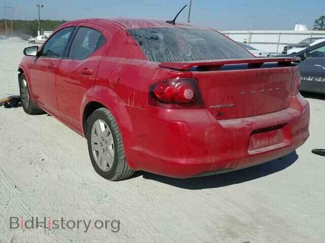 2014 DODGE AVENGER - VIN: 1C3CDZAB8EN107155 - Фото 3
