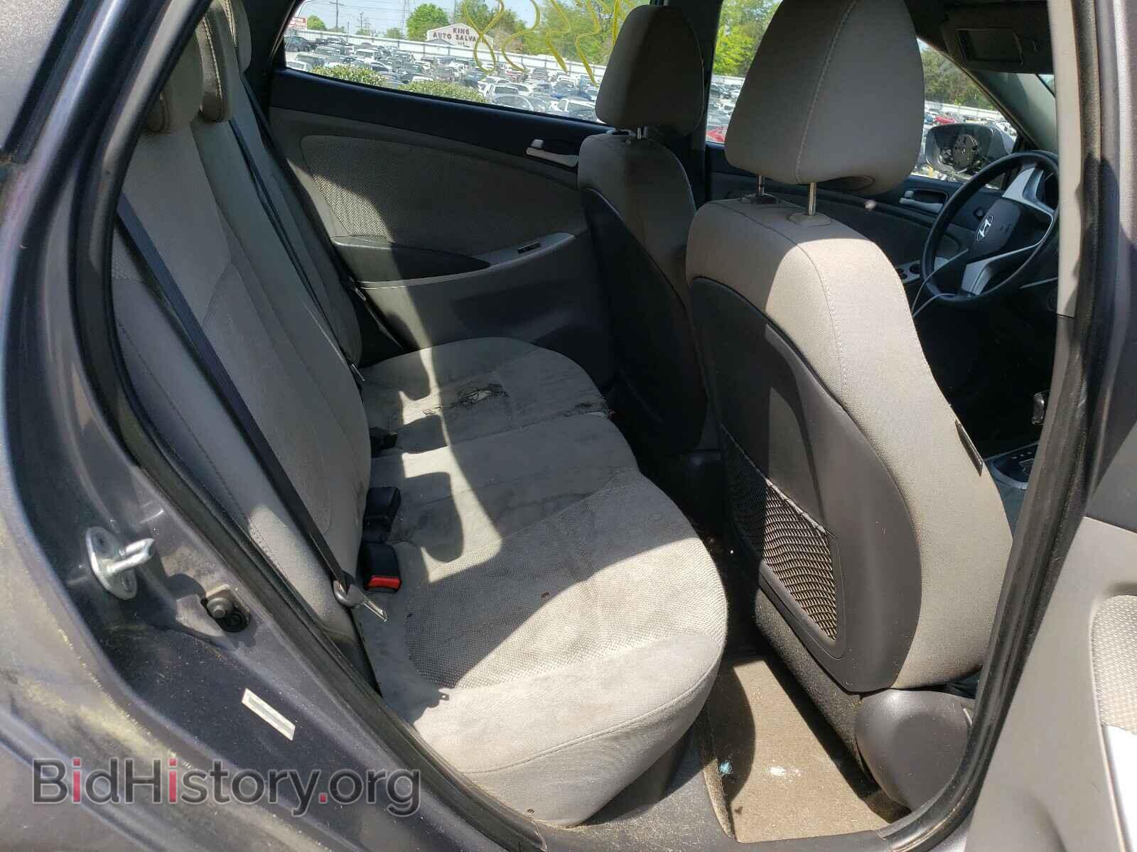 2013 HYUNDAI ACCENT - VIN: KMHCT4AEXDU477079 - Фото 6