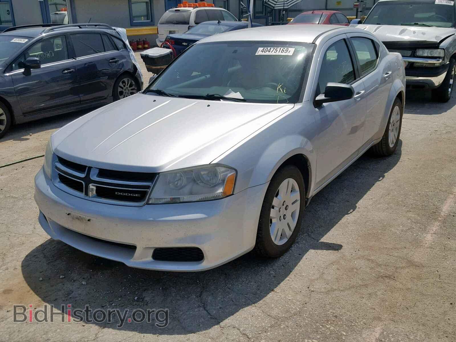 2011 DODGE AVENGER - VIN: 1B3BD4FB6BN562554 - Фото 2