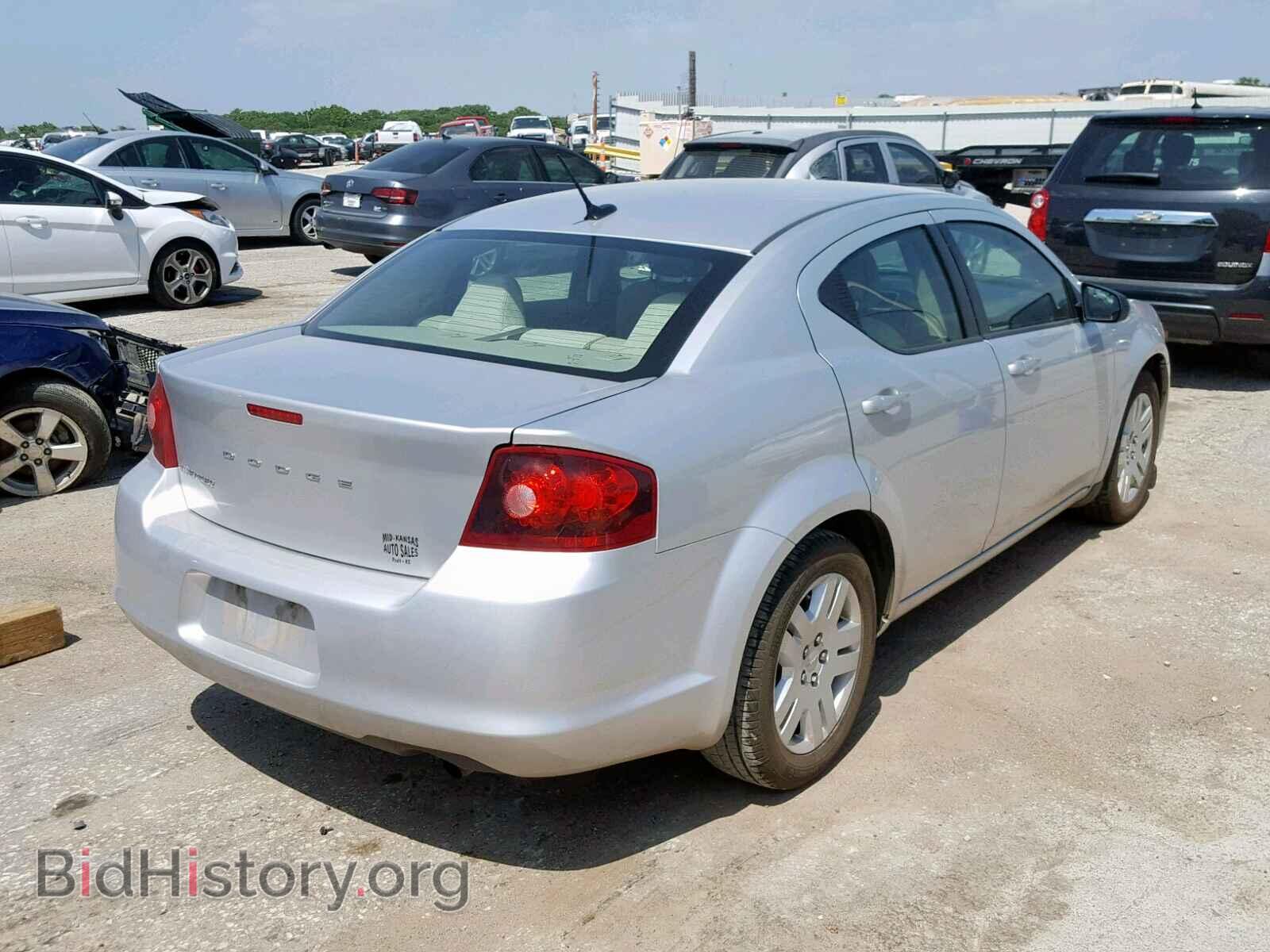 2011 DODGE AVENGER - VIN: 1B3BD4FB6BN562554 - Фото 4
