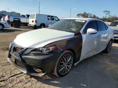2014 Lexus IS IS 250, двухцветный — VIN JTHBF1D27E5005374, Copart