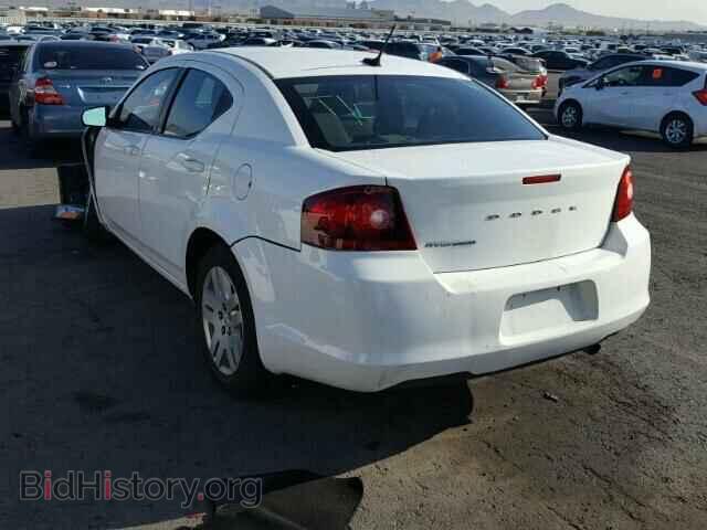 2013 DODGE AVENGER - VIN: 1C3CDZAB8DN677008 - Фото 3