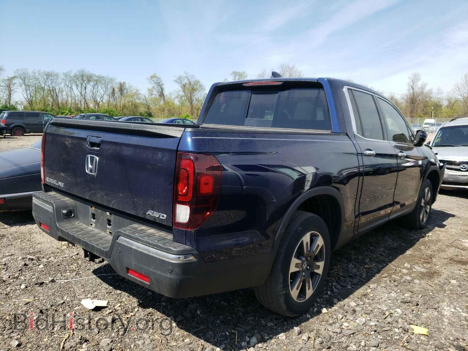 2018 HONDA RIDGELINE - VIN: 5FPYK3F72JB013250 - Фото 4