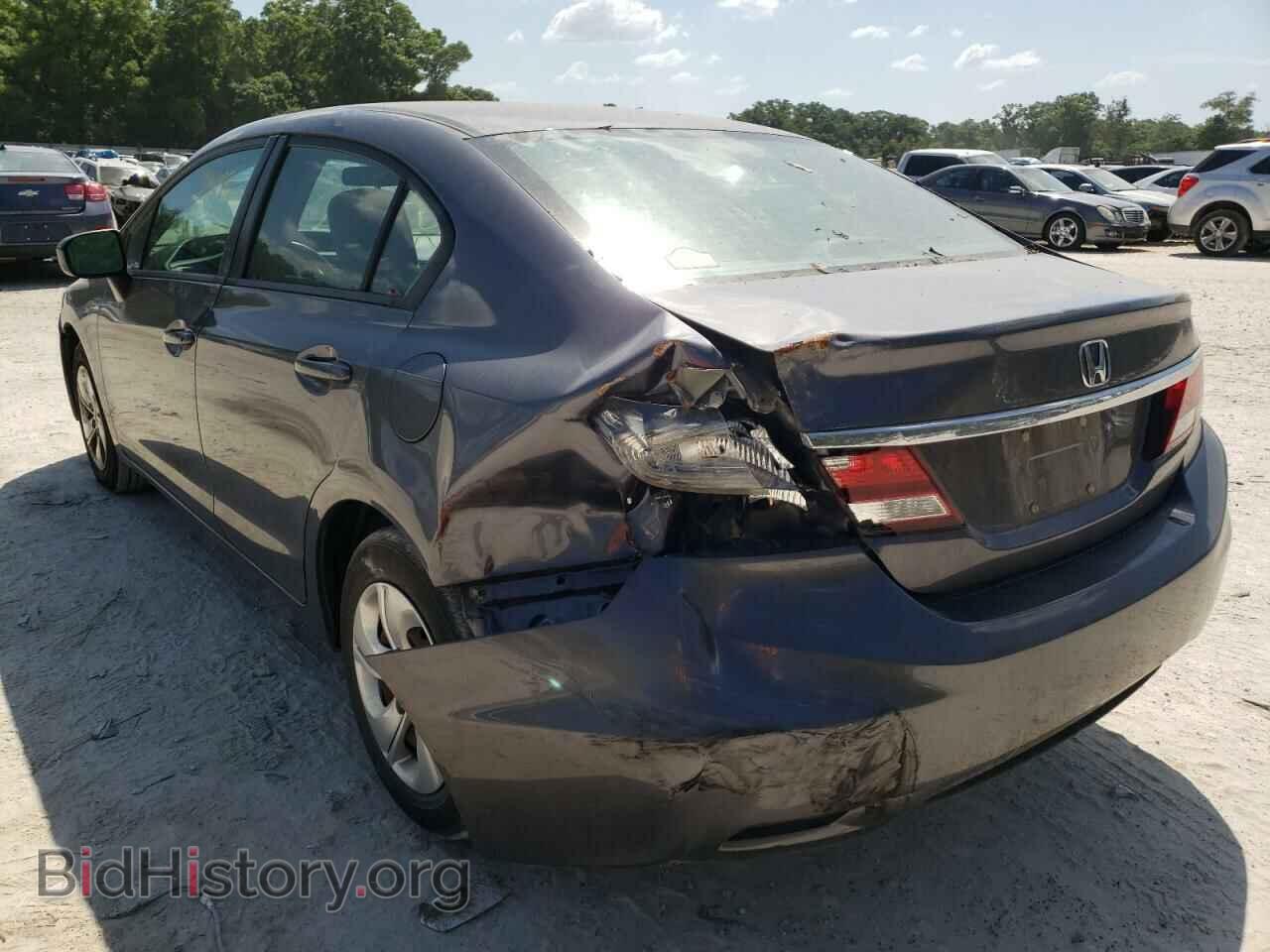 2014 HONDA CIVIC - VIN: 19XFB2F57EE004256 - Фото 3