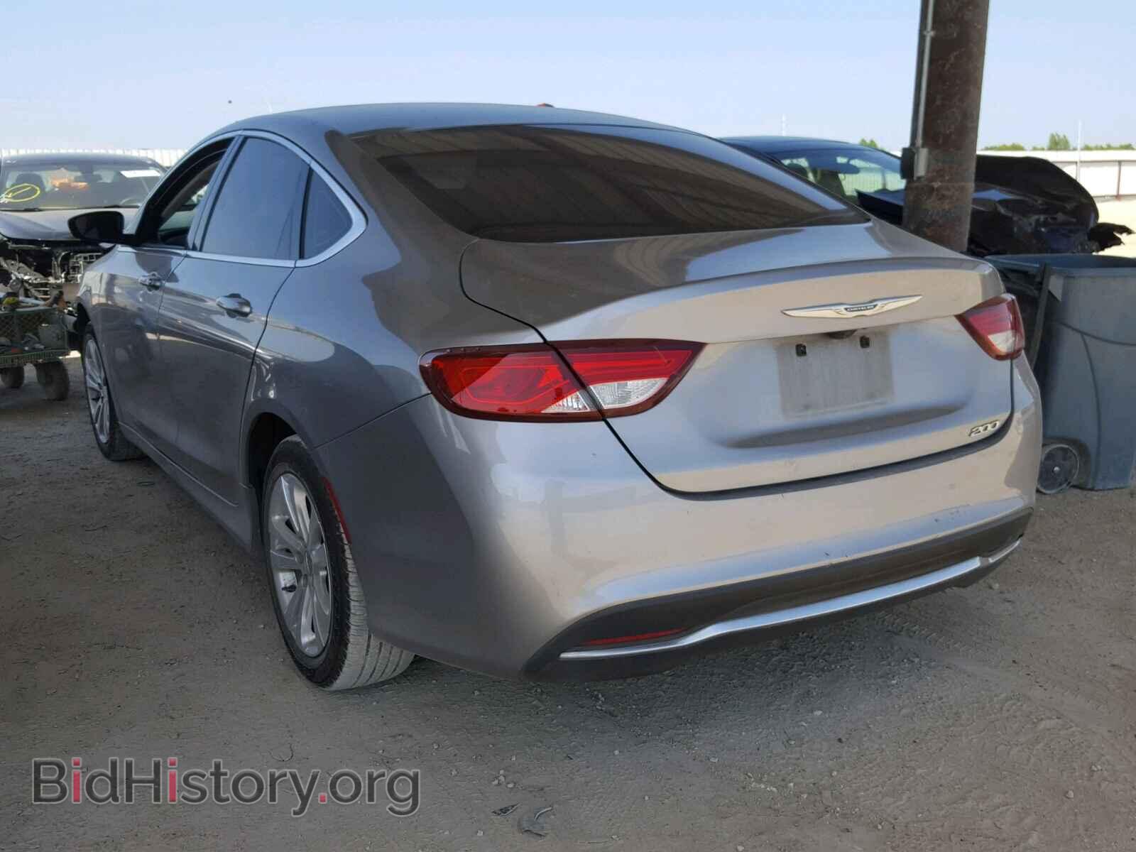2016 CHRYSLER 200 - VIN: 1C3CCCAB6GN167549 - Фото 3
