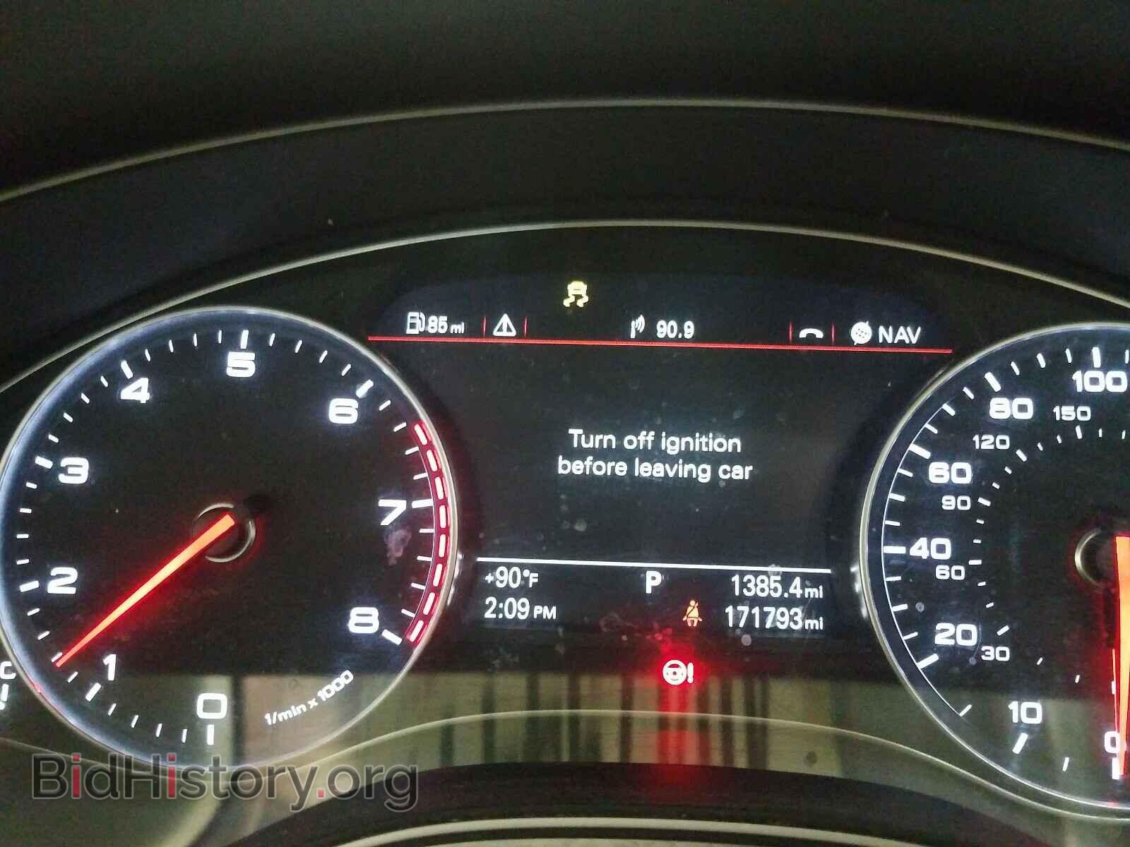 2013 AUDI A6 - VIN: WAUHGAFC3DN077375 - Фото 8