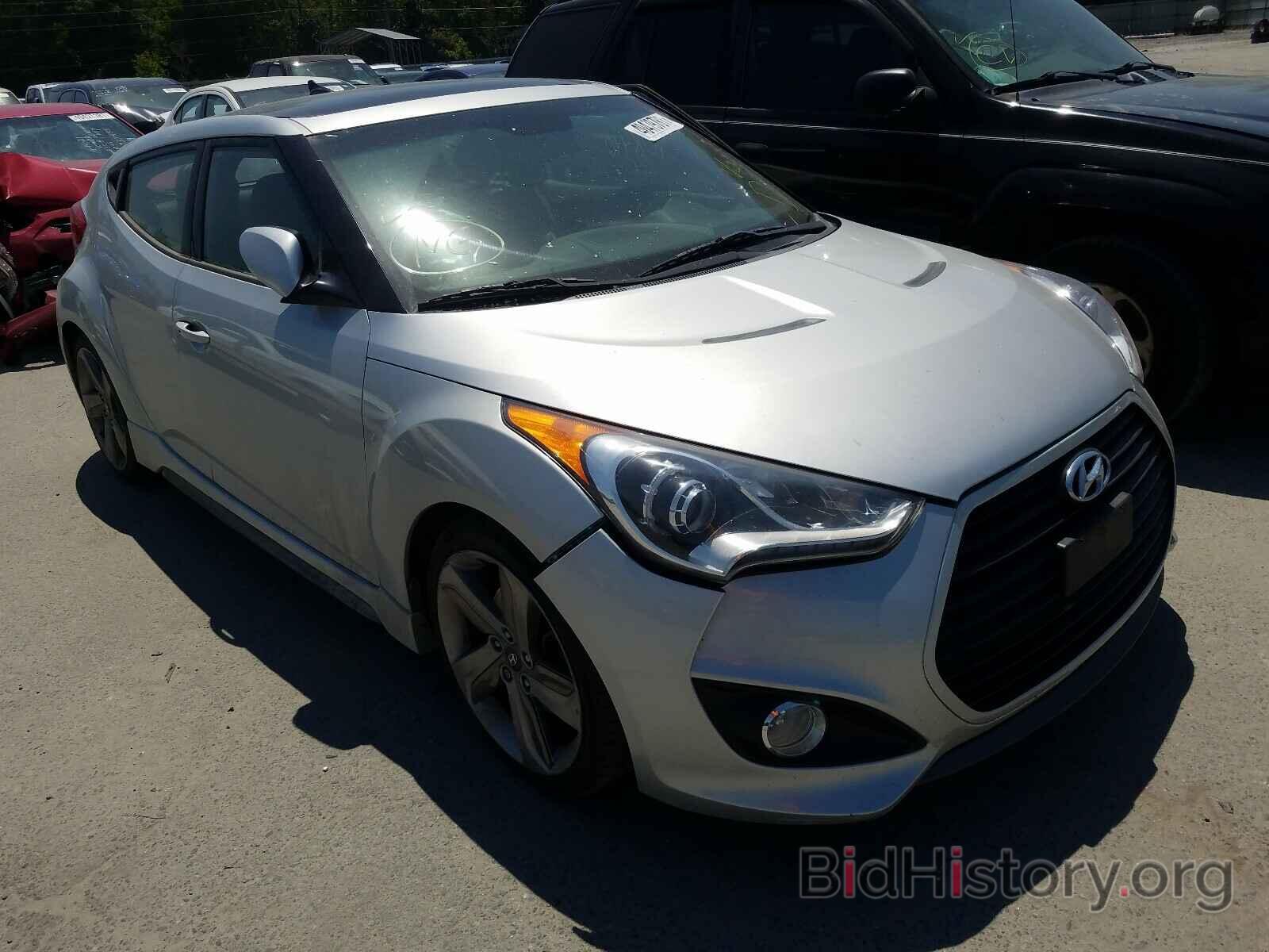 Photo KMHTC6AE9DU098019 - HYUNDAI VELOSTER 2013