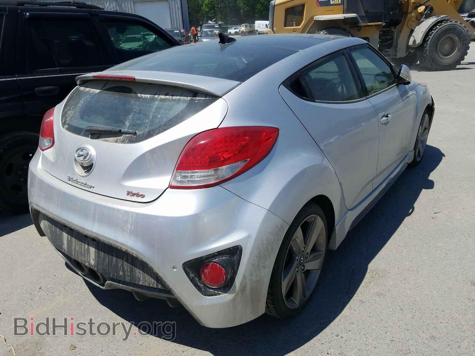 2013 HYUNDAI VELOSTER - VIN: KMHTC6AE9DU098019 - Фото 4